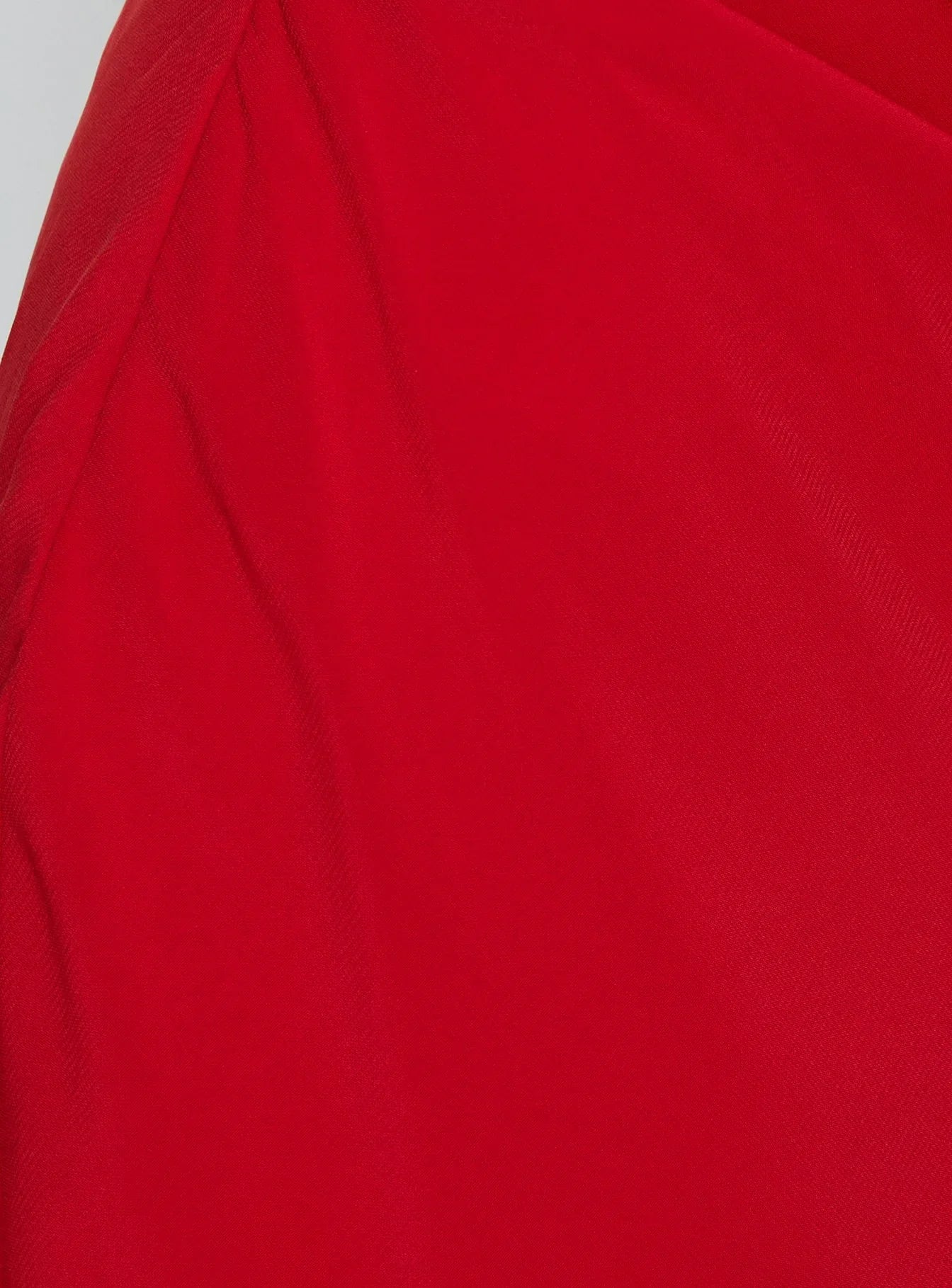 Jasira Strapless Drape Mini Dress Bold Red