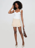 Hazeel Top White
