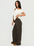 Karee Knit Pants Brown
