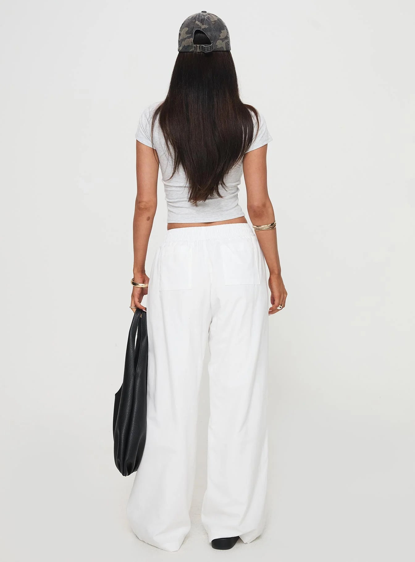 Beach House Pants White Tall