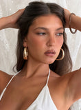 Raskin Hoop Earrings Gold