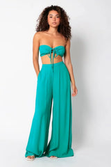 Fira Green Two Piece Jumpsuit