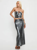 Kalokairi Cut Out Maxi Skirt Black