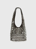 In The Crowd Shoulder Bag Brown / Silver