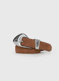 Youre Strong Belt Brown Silver