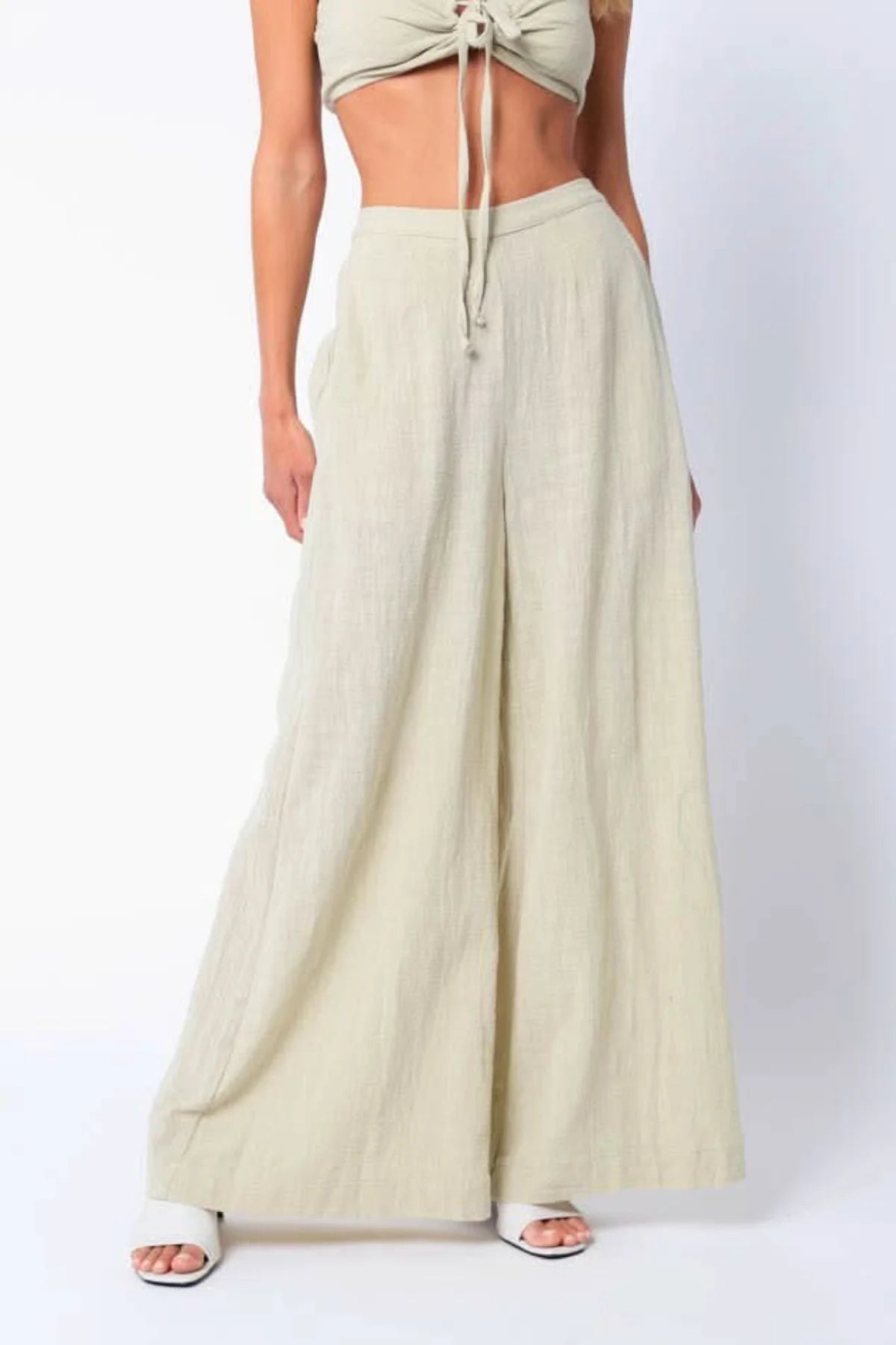 Fira Sage Two Piece Jumpsuit