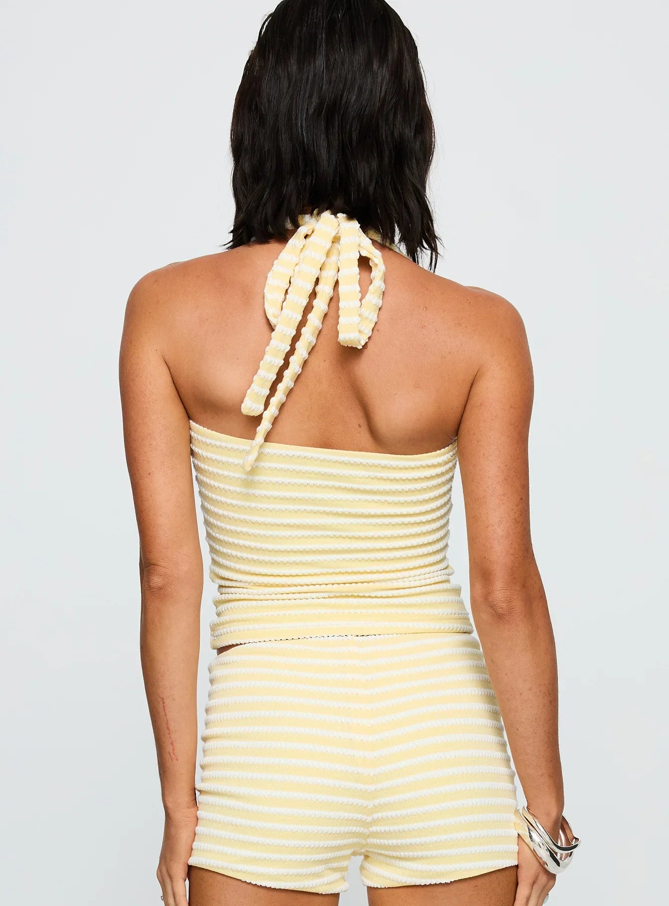 Dreaming Of Me Top Yellow Stripe