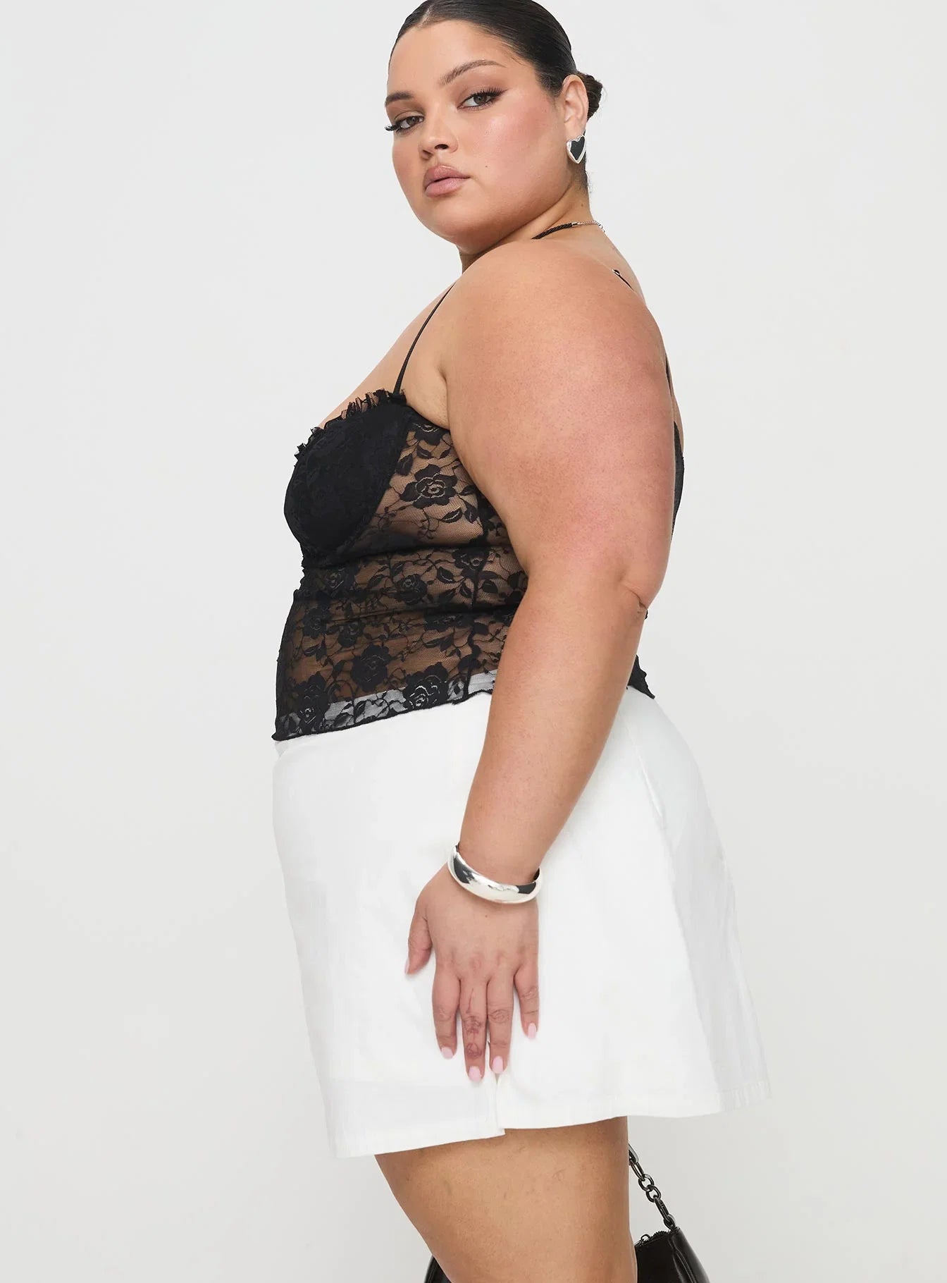 Gigi Skort White Curve