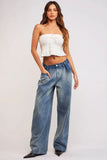 Raya White Eyelet Tube Top