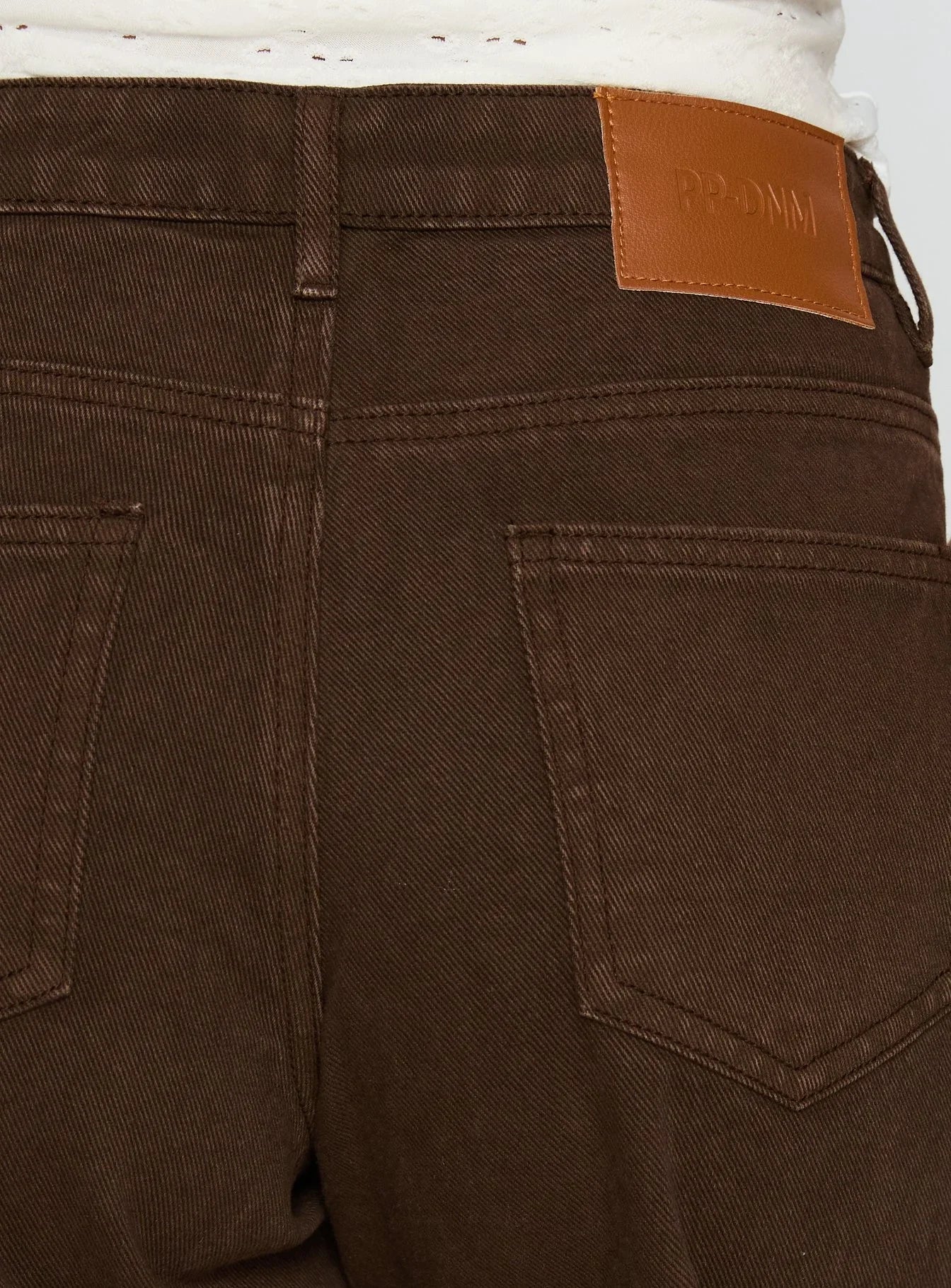 Lando Low Rise Straight Leg Jeans Chocolate