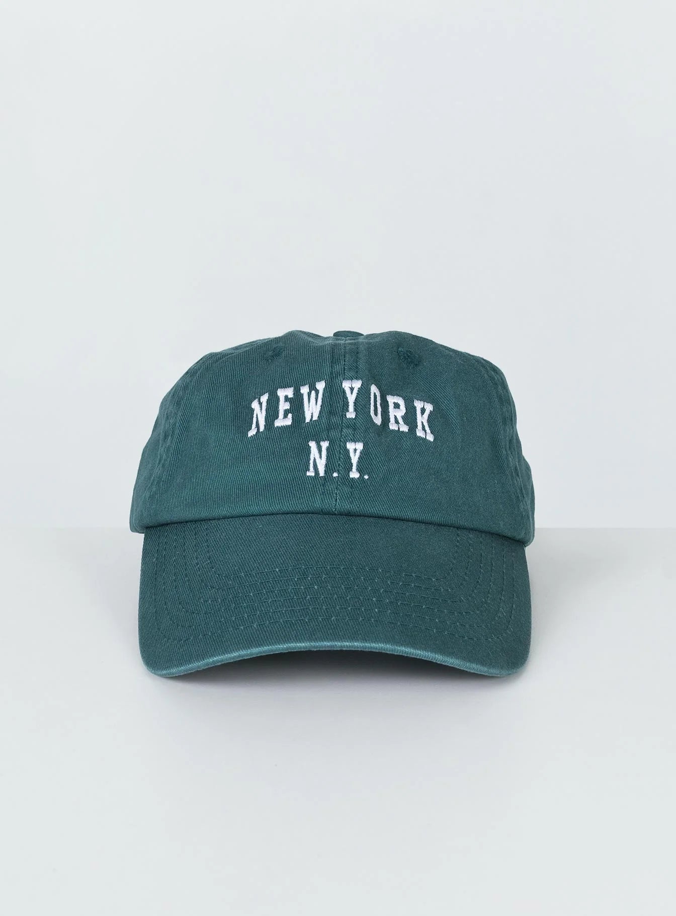 New York Dad Cap Green