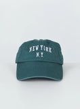 New York Dad Cap Green