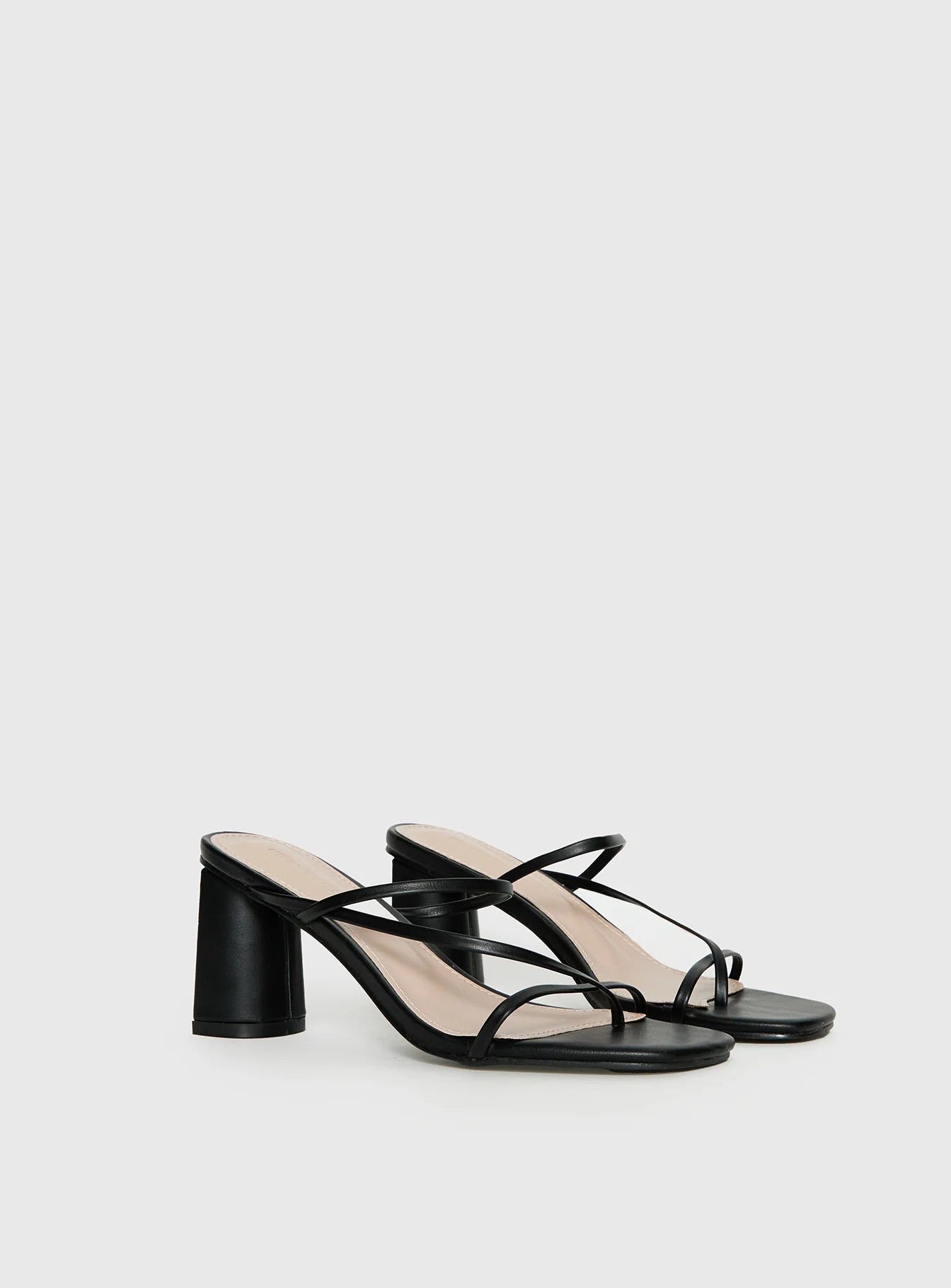 The Becka Heels Black
