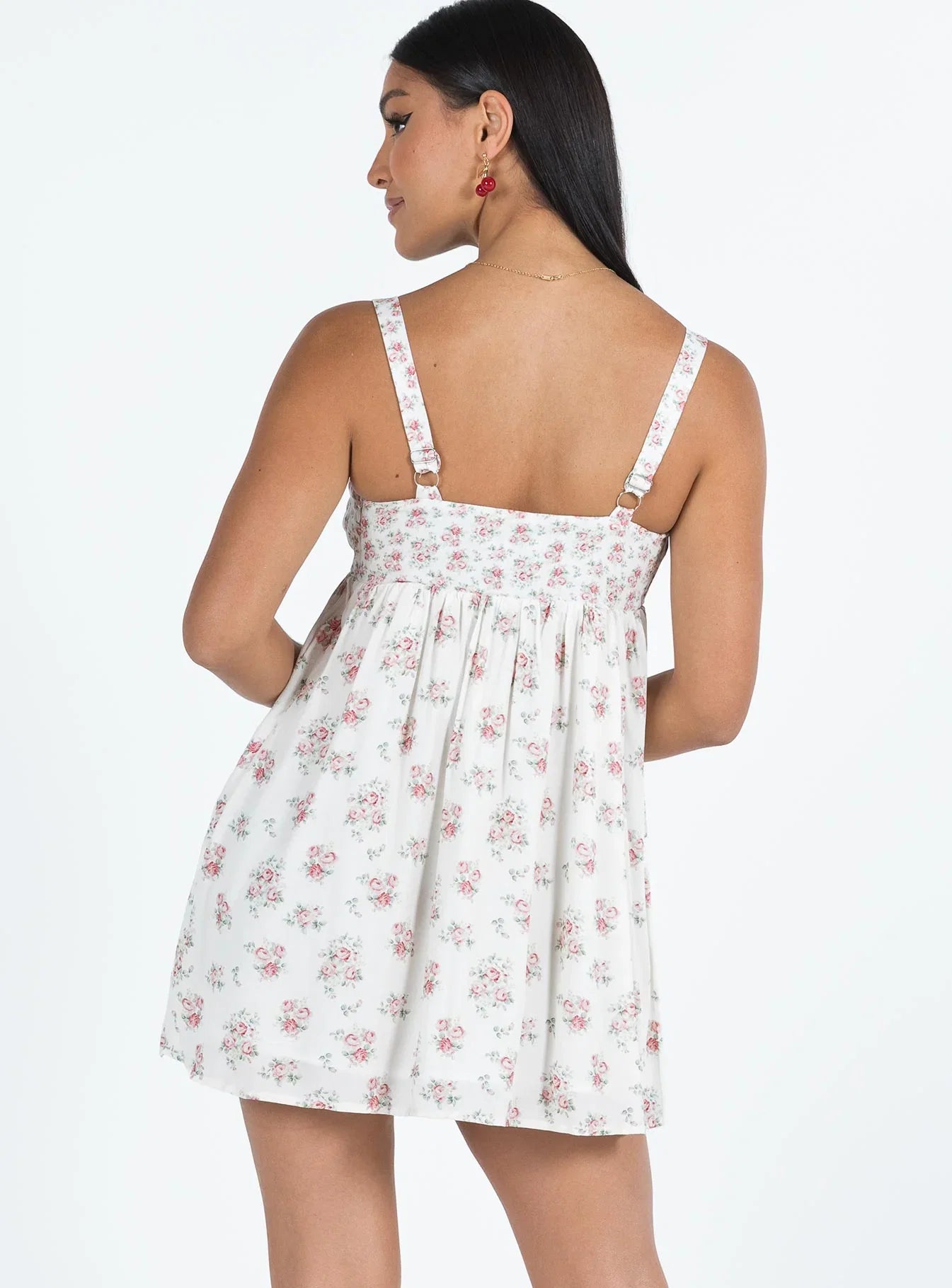 Vance Mini Dress Pink Floral