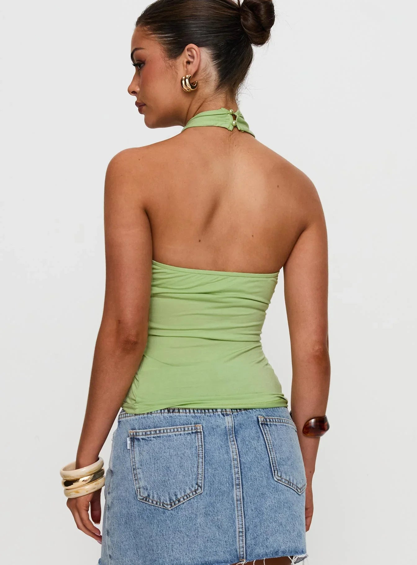 Quell Top Green