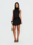 Maelis Backless Playsuit Black