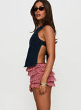 Biscotti Low Rise Bloomer Shorts Red Gingham