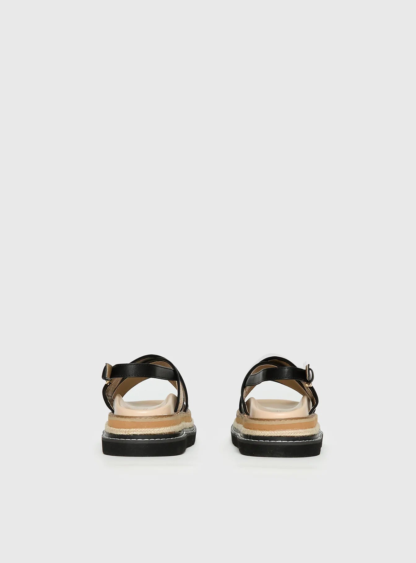 Odi Sandals Tan Black