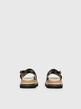 Odi Sandals Tan Black