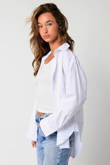 Go To White Button Up Top