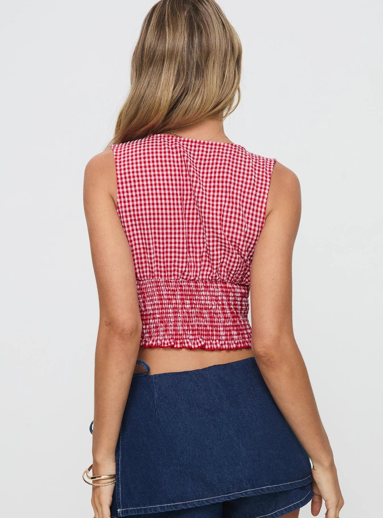 Mixing It Up Top Red White