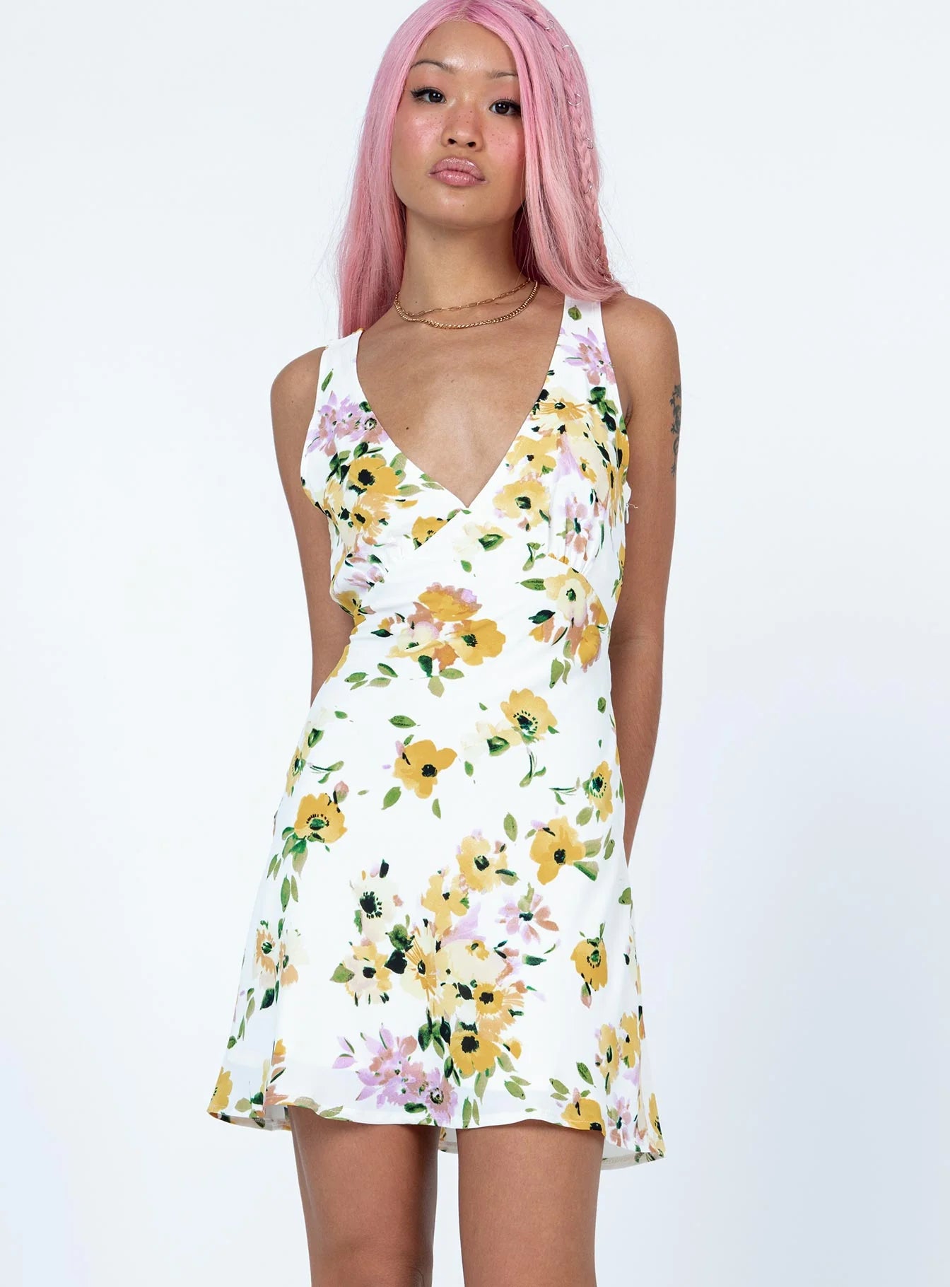 Nellie Mini Dress Multi Floral