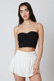 Candice Black Twist Tube Top