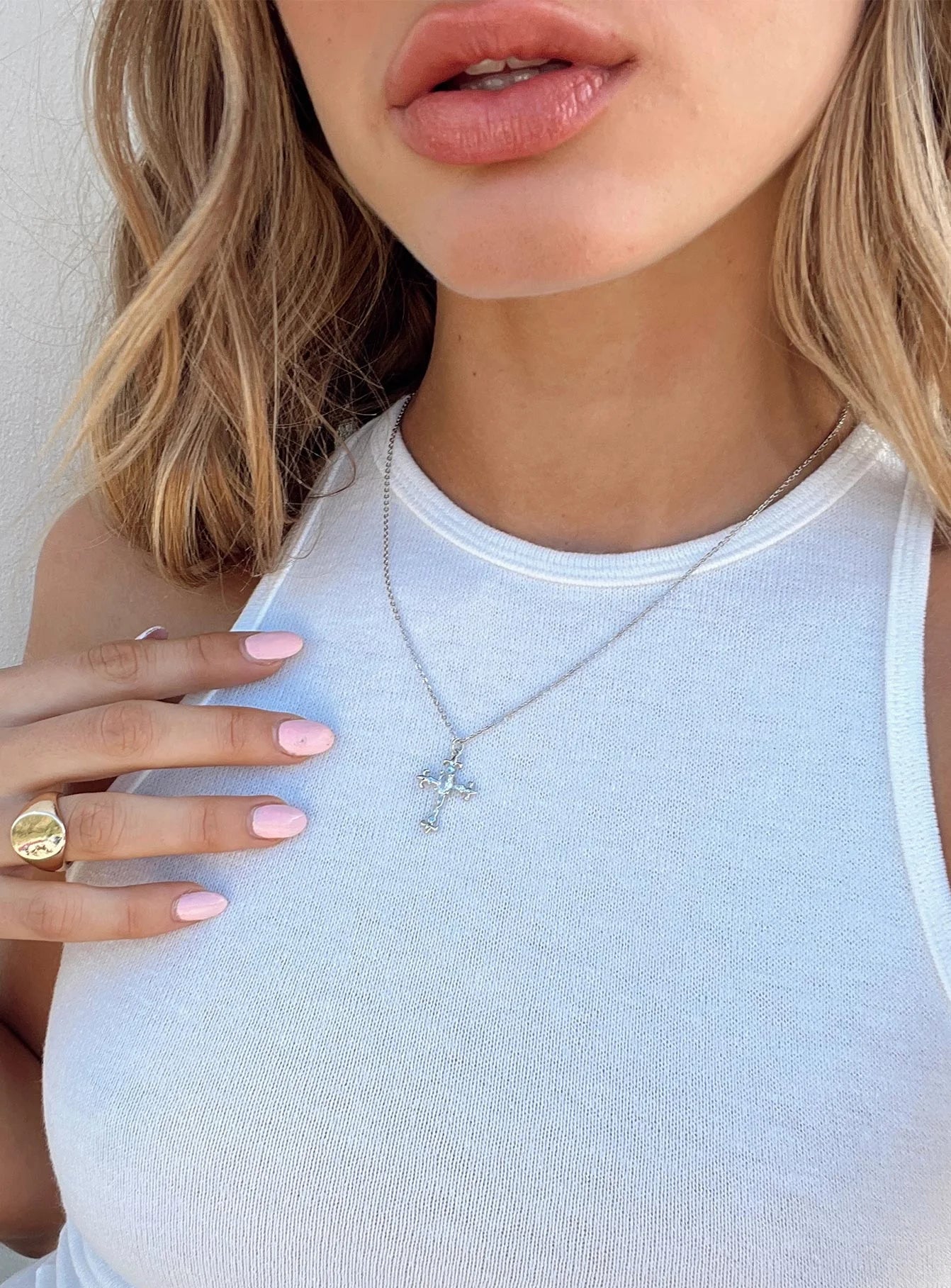 Brassie Necklace Silver