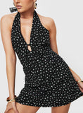 Lanier Mini Dress Black Floral