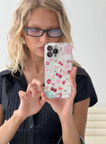 Just A Girl Iphone Case Clear Pink
