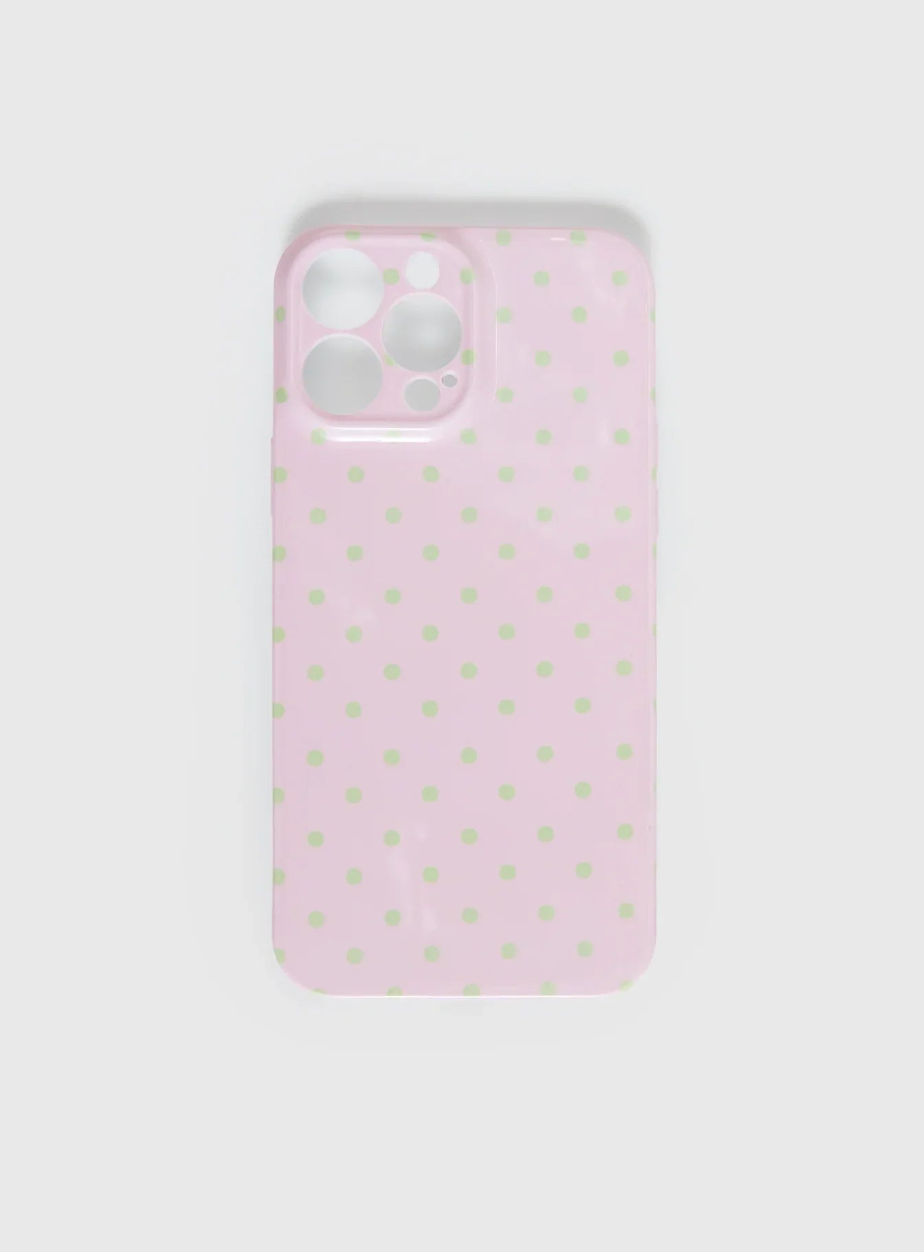 What You Wanted Iphone Case Pink Polka