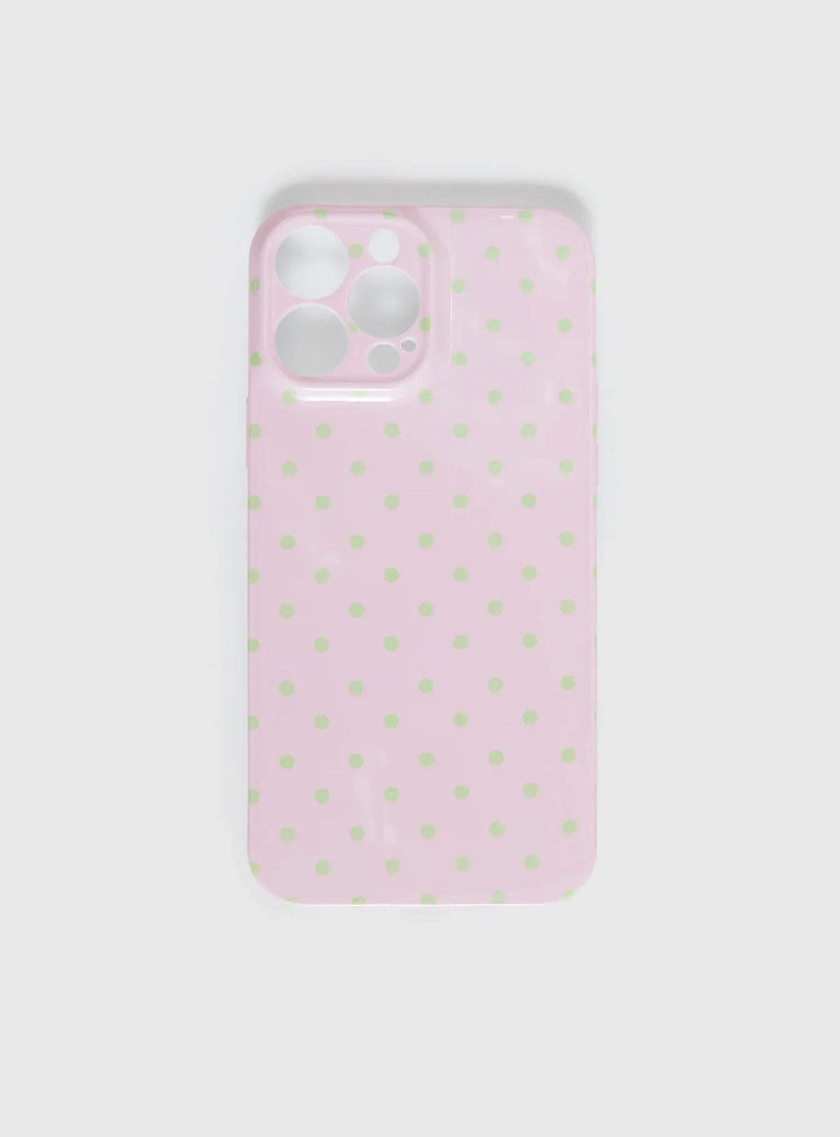 What You Wanted Iphone Case Pink Polka