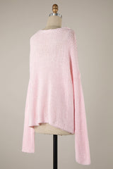 Bradford Baby Pink Oversized Sweater