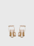 Billini Brynlee Heels Champagne Satin
