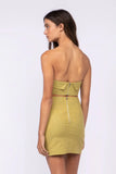 Youre The One Tea Leaf Strapless Bodycon Mini Dress