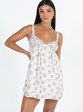 Vance Mini Dress Pink Floral