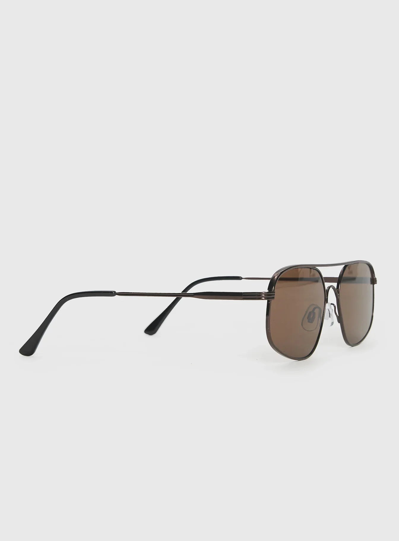 Elevation Aviator Sunglasses Bronze Brown