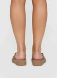 Riki Mini Belt Sandals Tan