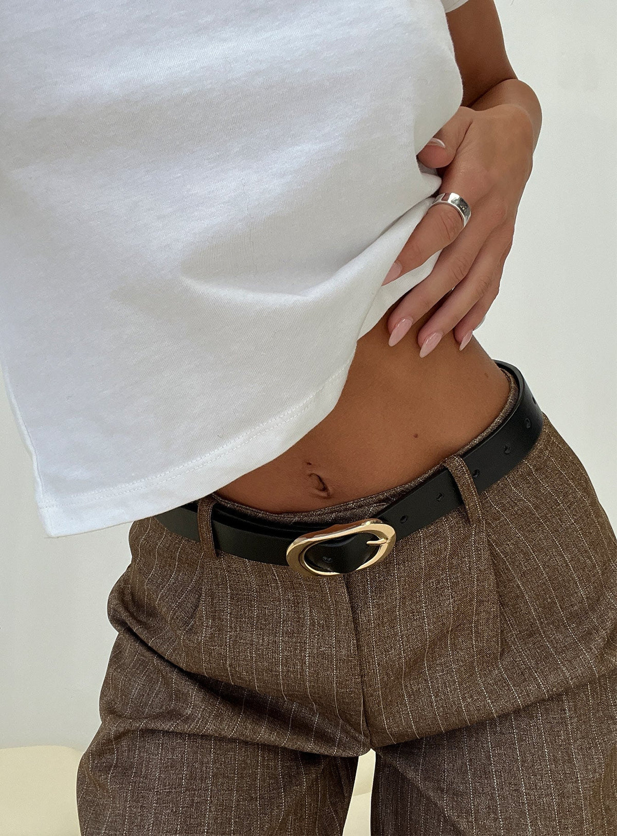 Daytime Belt Black Gold