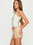 Showtime Micro Shorts Cream