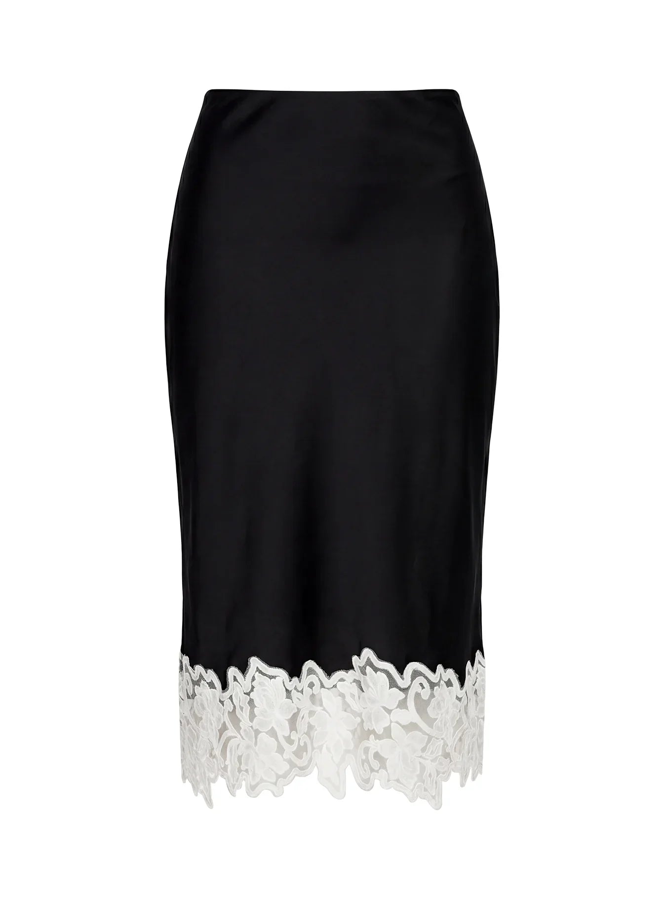 Anchored Midi Skirt Noir