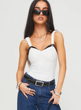 Landry Lace Bodysuit White