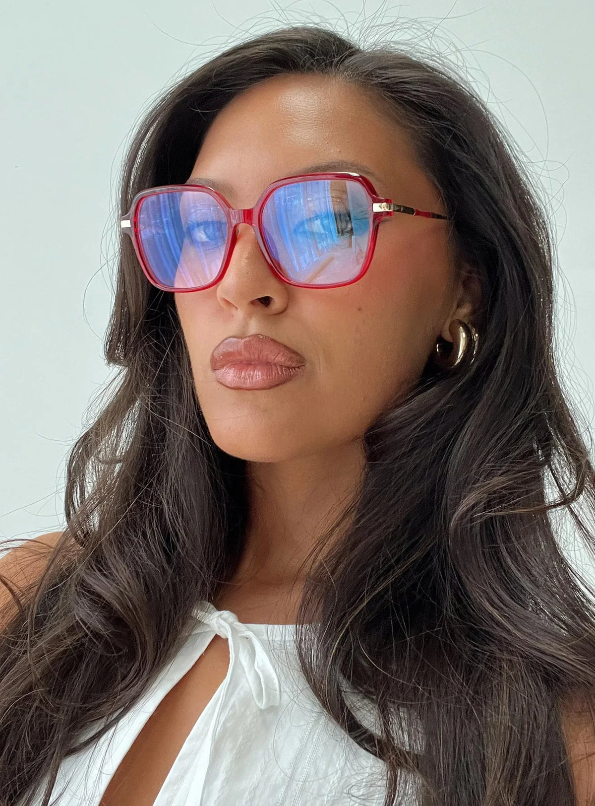 Nostalgic Glasses Red