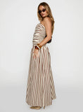 Adessa Strapless Maxi Dress Multi