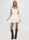 The Love Galore Romper White Lower Impact
