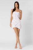 Tasha White Sheer Cover Up Dress