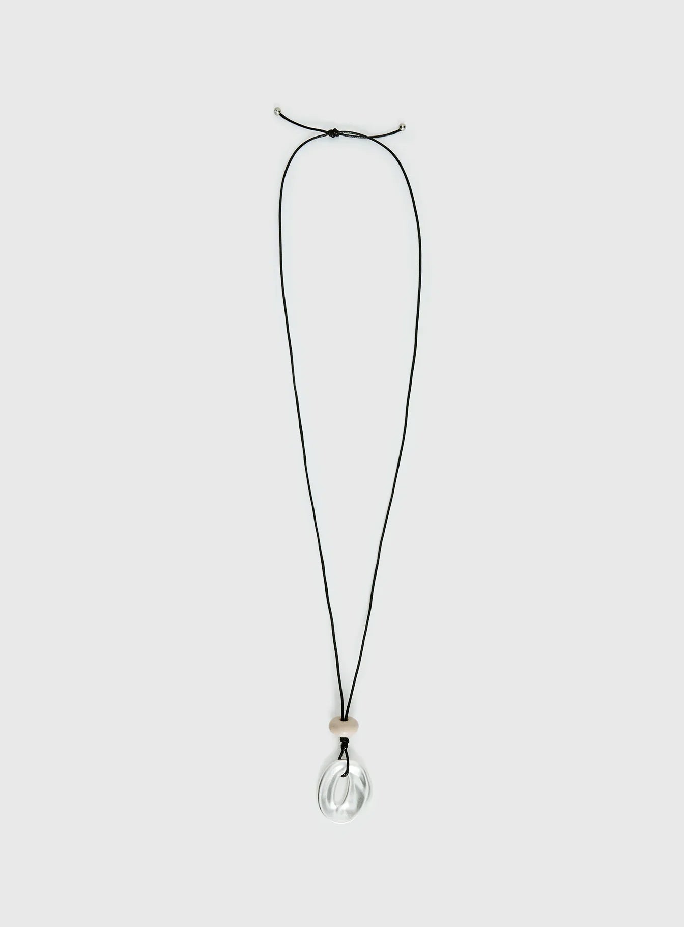 Notting Hill Long Necklace Silver