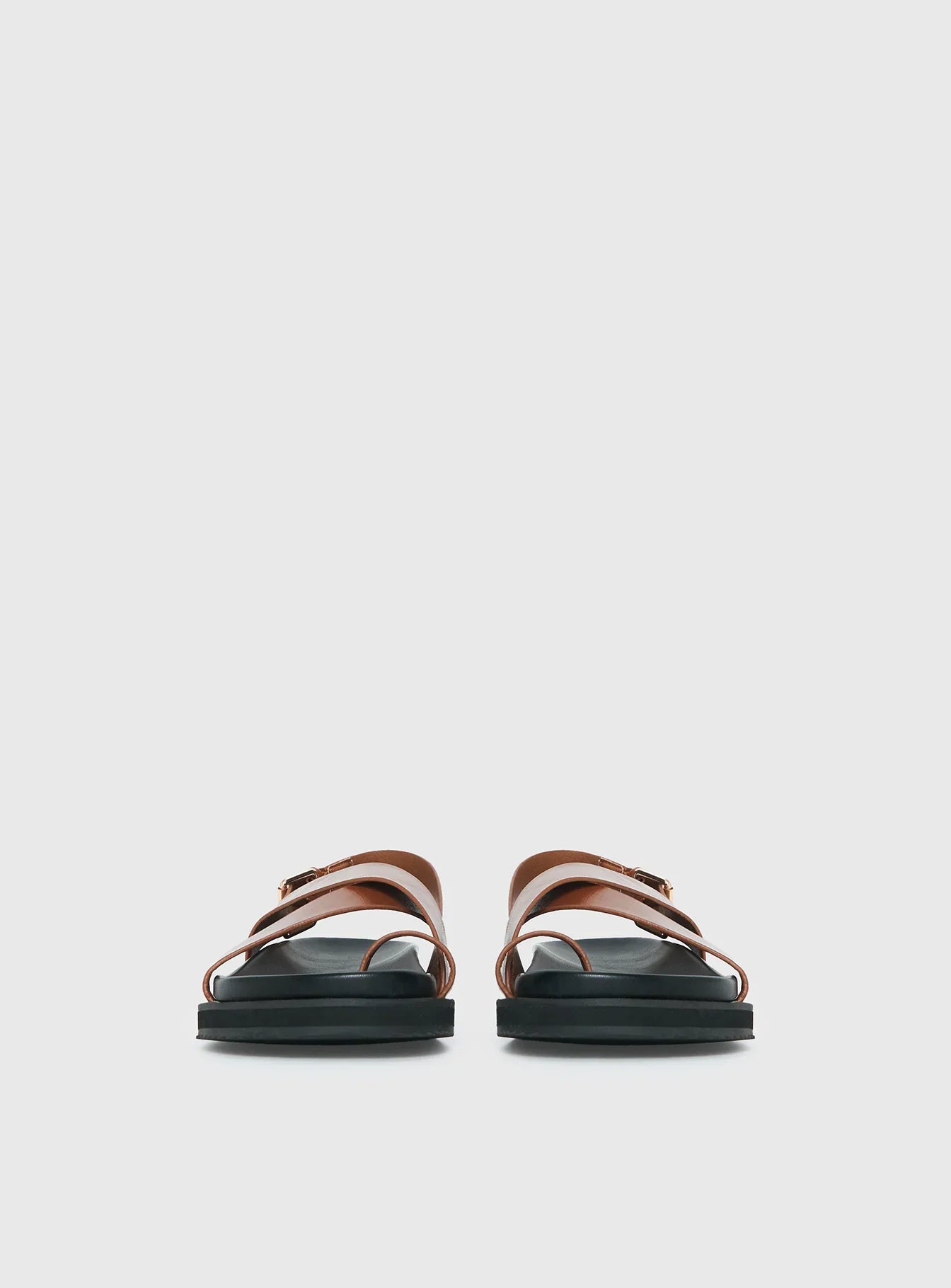 Billini Tennie Sandals Tan Black