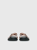 Billini Tennie Sandals Tan Black