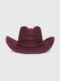 Mid Morning Cowboy Hat Burgundy